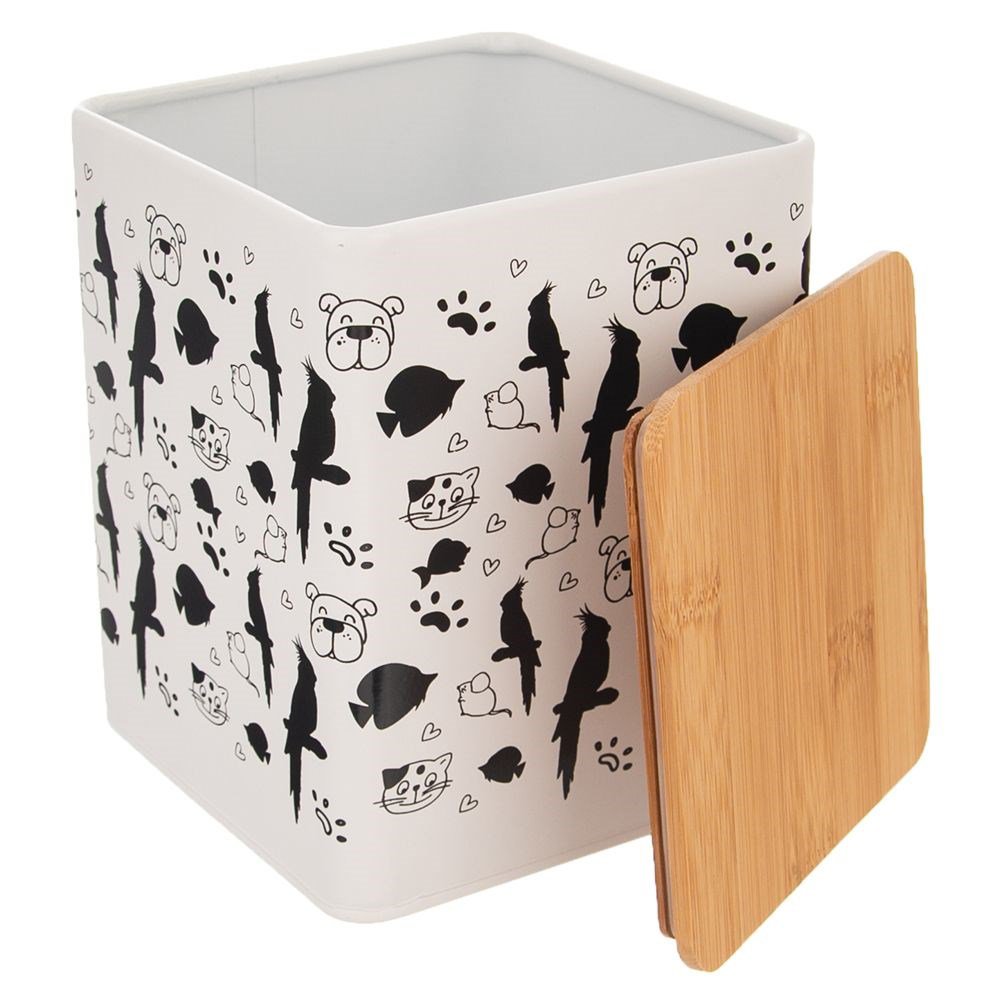 Pet Food Container Metal 3 l