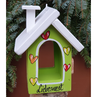 Willa dla Ptaków - Karmnik Chatka Górska Mini - "Love Nest"