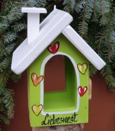Bird Villa - Feeding House Mountain Hut Mini - "Love Nest"