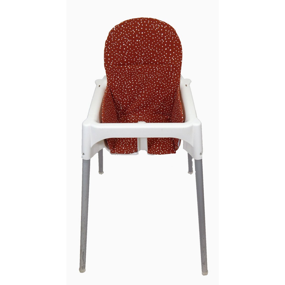 Ikea Antilop Insert Cushion - Rust/Red with White Dots