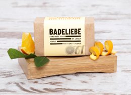 BADELIEBE - Savon au beurre de karité Hartseife Orange