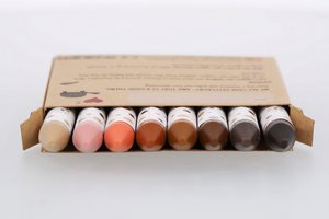 8 Skin Tones Crayons (English Edition)