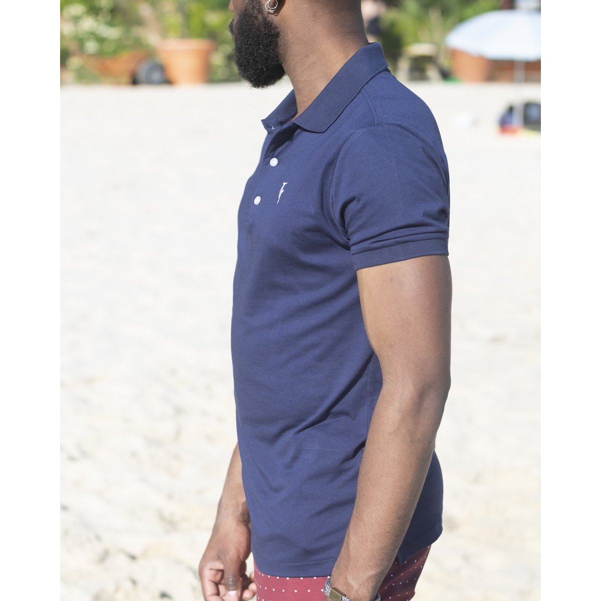 Blaues Poloshirt Herren Sommer | Sanwin Strandbekleidung