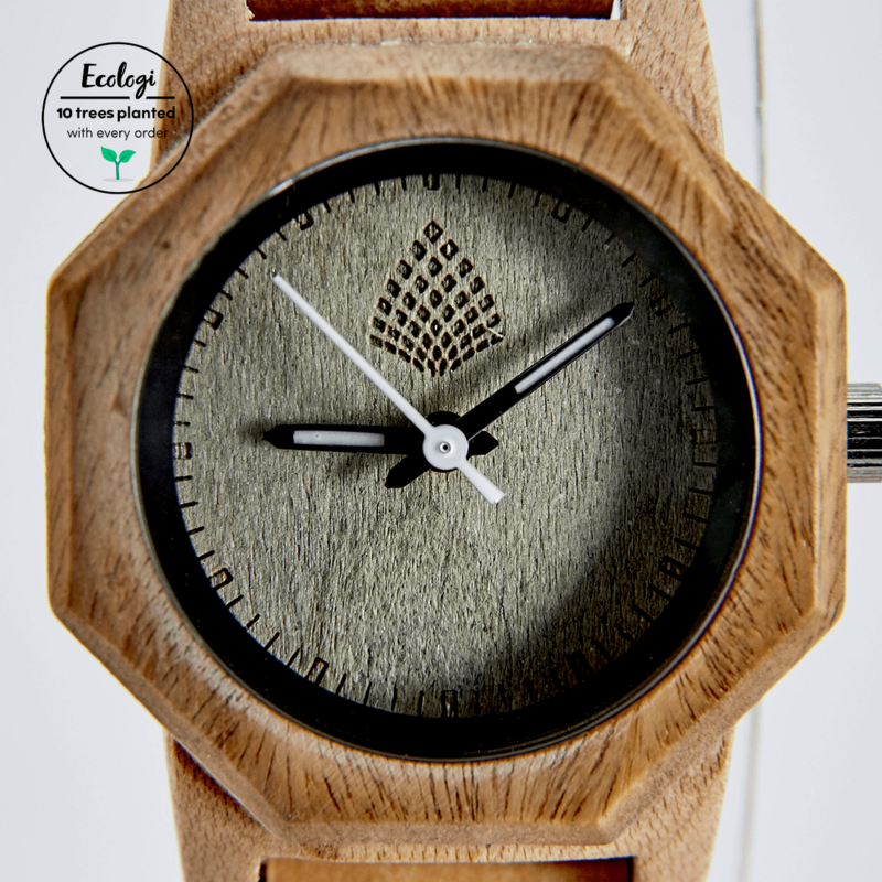 Beige Wrist Watch Women, Minimalist Wood Watch, Best Gifts For Her, Watch With Gift Box, Giftable Accessories, Maid Of Honor Gift~The Willow