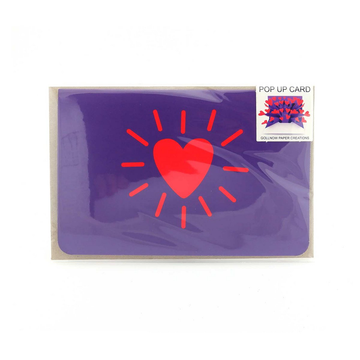 Pop-up card “Lots of heart”