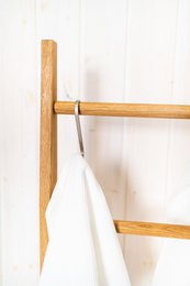 Oak clothes chair