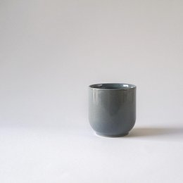 Mug rose trémière - bleu fjord - 200 ml