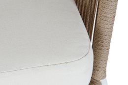 SOFA SET 4 ALUMINIO 151,5X72X70 WATER REPELLENT MB179038