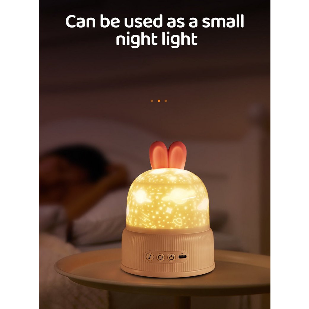 Bunny Galaxy projektions natlampe