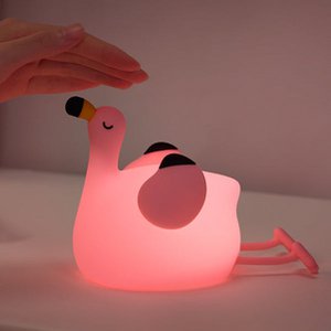 Flamingo night light with 3 settings and 30 minute timer