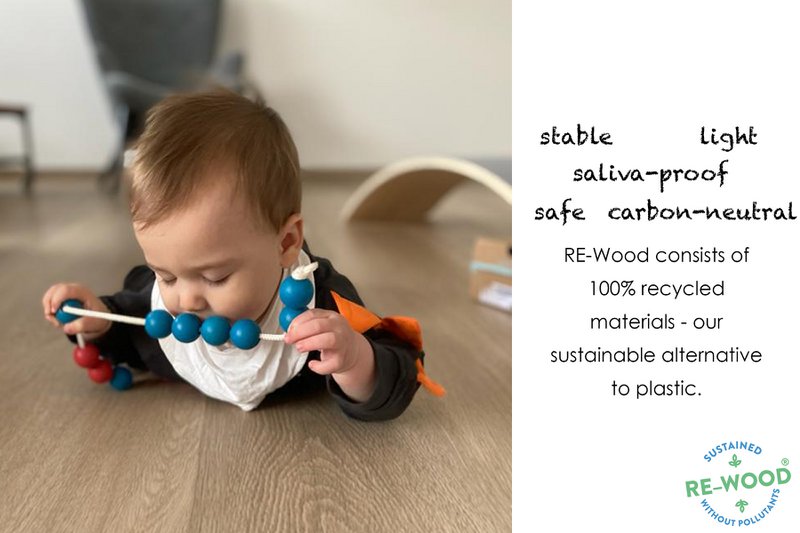 Beregningspinde i 10 Montessori-farver (100 stk.) | svarer til perlemateriale