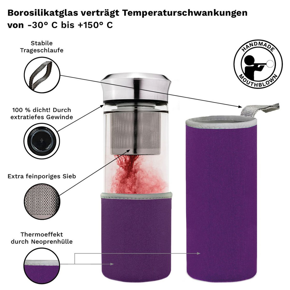 Teamaker Lila 400ml