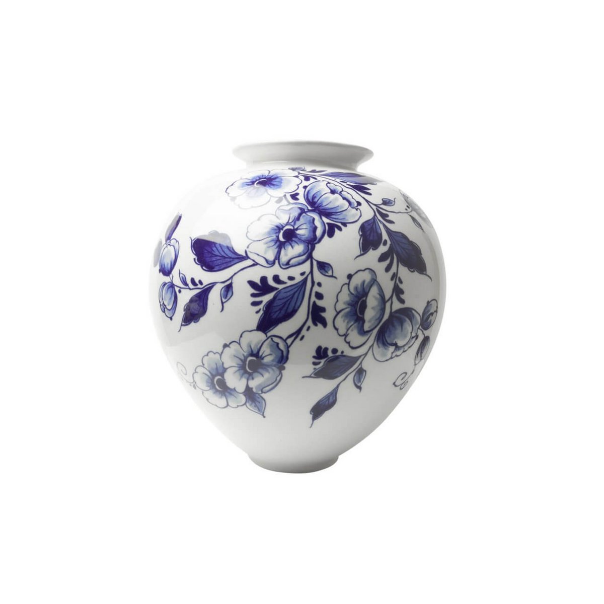 Zwiebelvase blüht groß