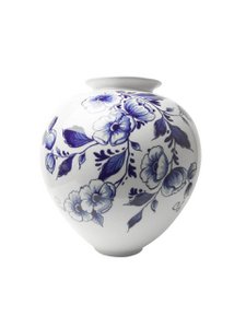 Zwiebelvase blüht groß