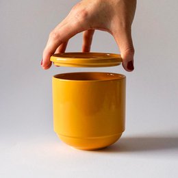 Großer Becher Mox Mathilde - late summer yellow - 500ml - ohne Deckel