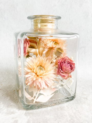 Glass bottle, various color options
