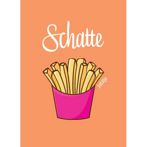 Postkaart Schattepattatje