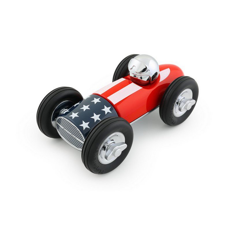 Voiture Bonnie - Drapeau Américain - L.20cm