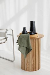 Napkins Nordic Moss green  (set of 2) / 100% linen
