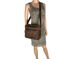 Borsa a tracolla arrigo da donna - sacca Coggac Buffaloer Crossbody