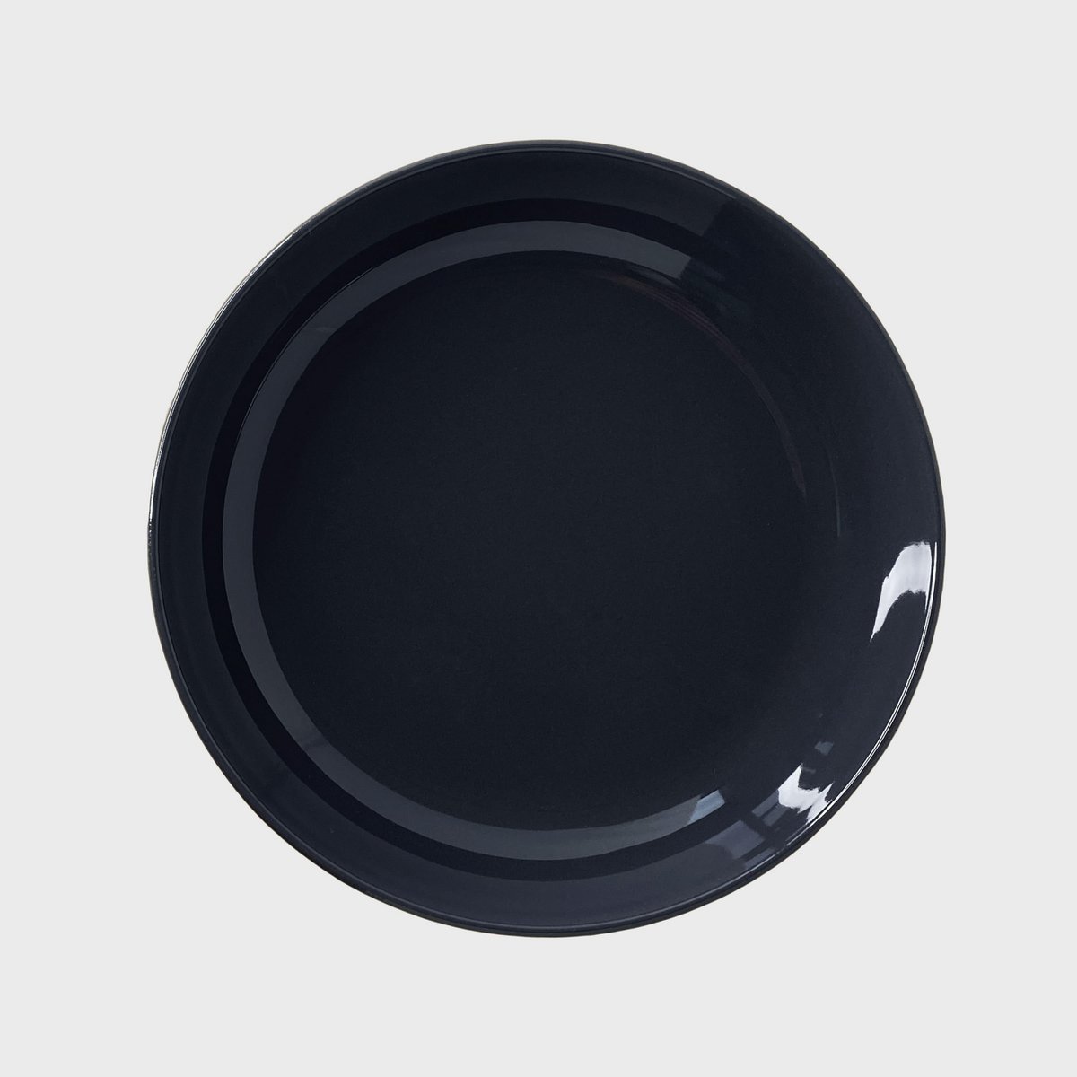 Elements Fossil Grey Soup Plate