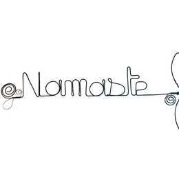 Fleur de Lys - "Namaste" - Wire wall decoration