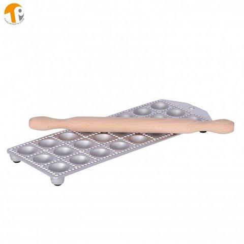 Ravioli Mold for Making 24 Square Ravioli of 40x40 mm