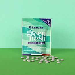 Dentifrice à croquer - Green fresh - Ortie Menthe - COSMOS Organic par Cosmécert