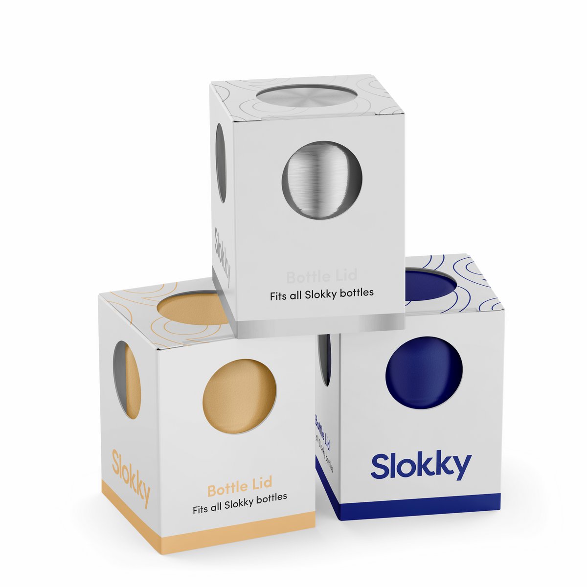 Slokky Element Silver Lid