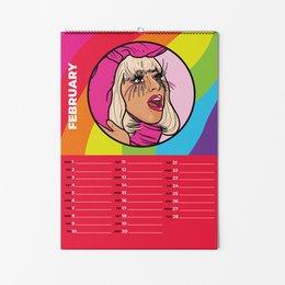 Kalendarz ikon queer 2023
