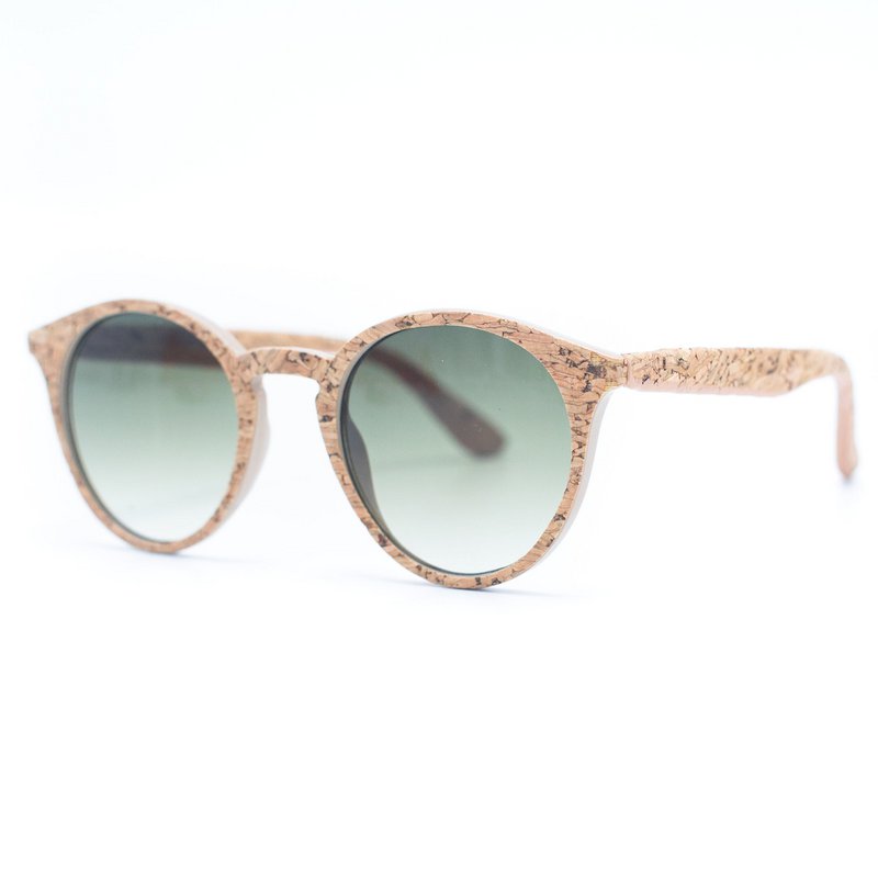 Cork UV protection women eyewear sunglasses (Including case L-500) L-858