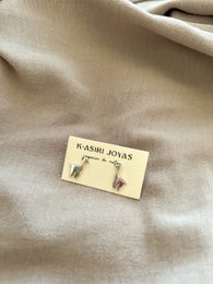 KASIRI 950 Silver Handmade Earrings - Alpaca