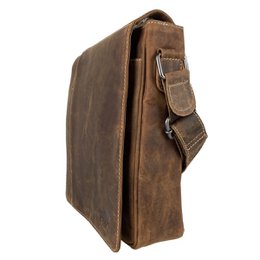 Schoudertas In 3 Kleuren - Crossbody - Buffelleer - In 3 Kleuren