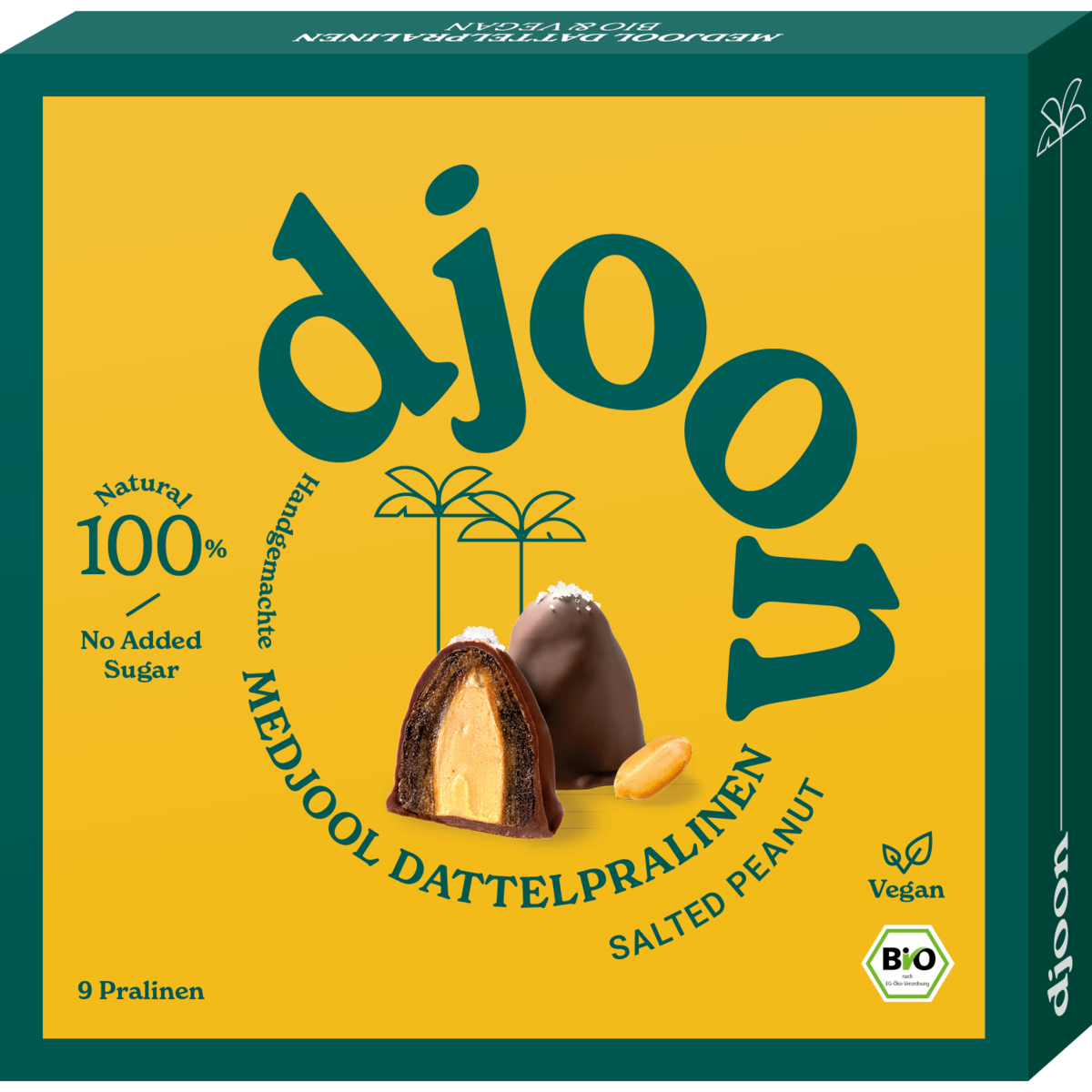 Bio-Dattelpralinen: Salted Peanut