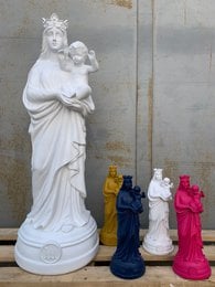Notre-Dame-de-la-Garde-Statue 80 cm Ich sah die Jungfrau – zeitlose Farben