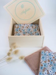 Box lingettes démaquillantes lavables - Semainier de 7 lingettes