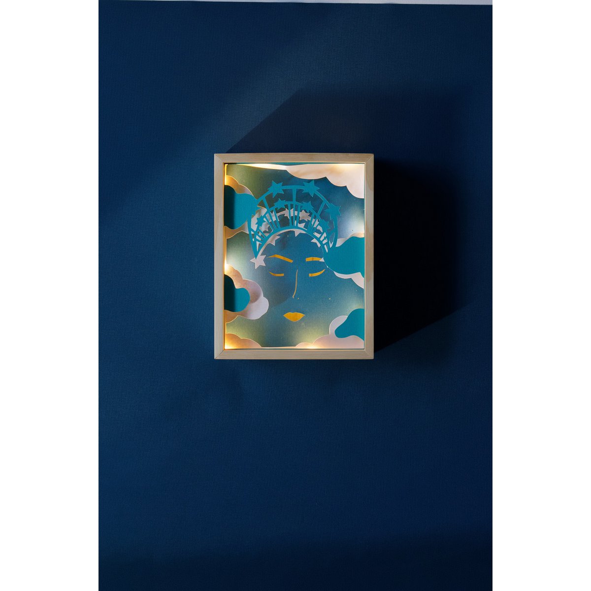 blank light frame