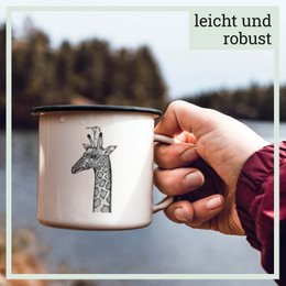 Tasse en émail – Bonne vue