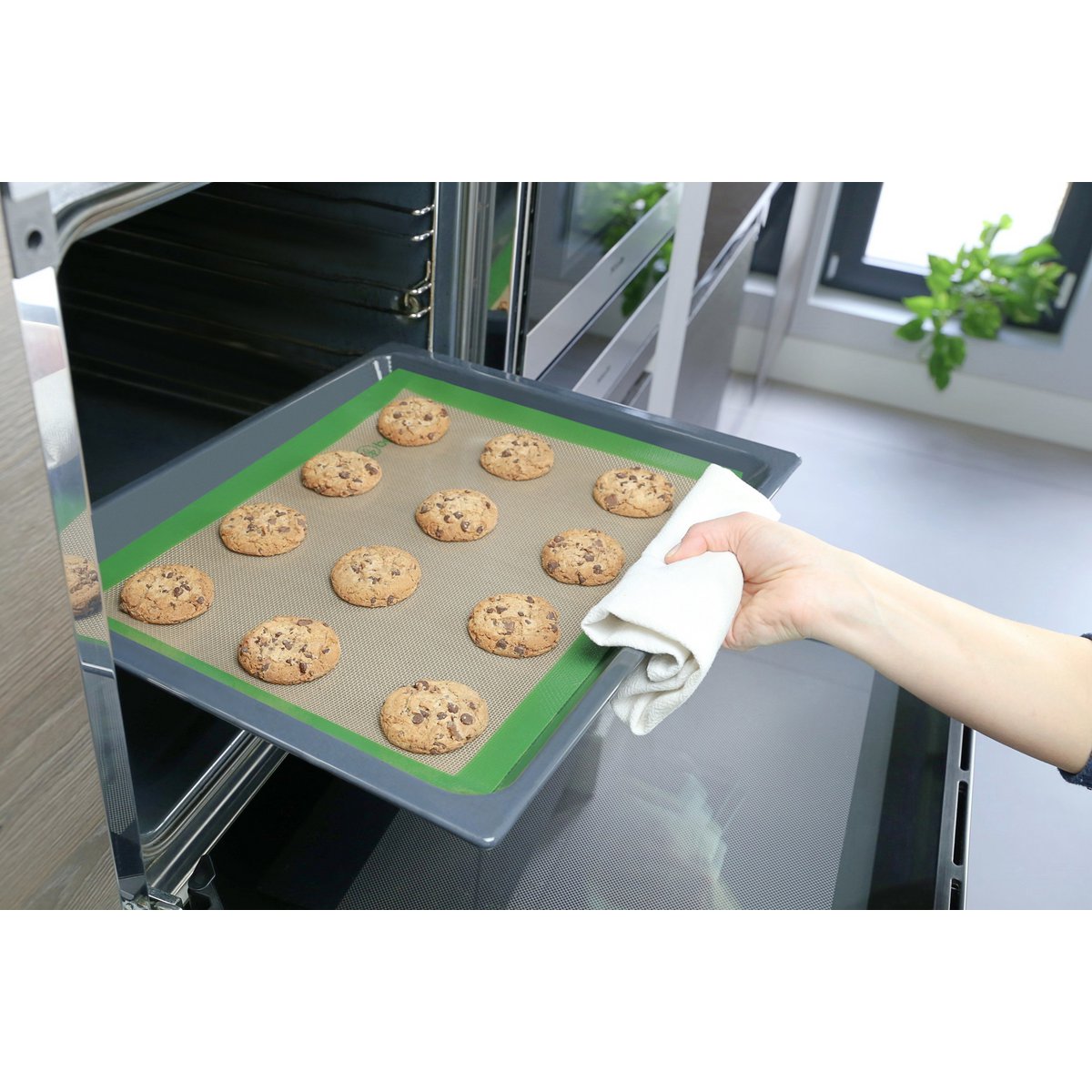 Herbruikbare siliconen bakmat | Perkamentpapier alternatief