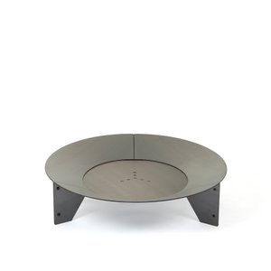 Fire pit aura, ⌀ 80 x 20 cm, weatherproof steel