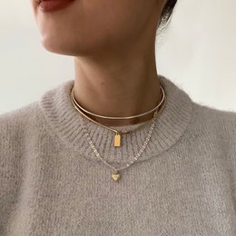 The Minimalist Choker Ketting 2mm - Goud
