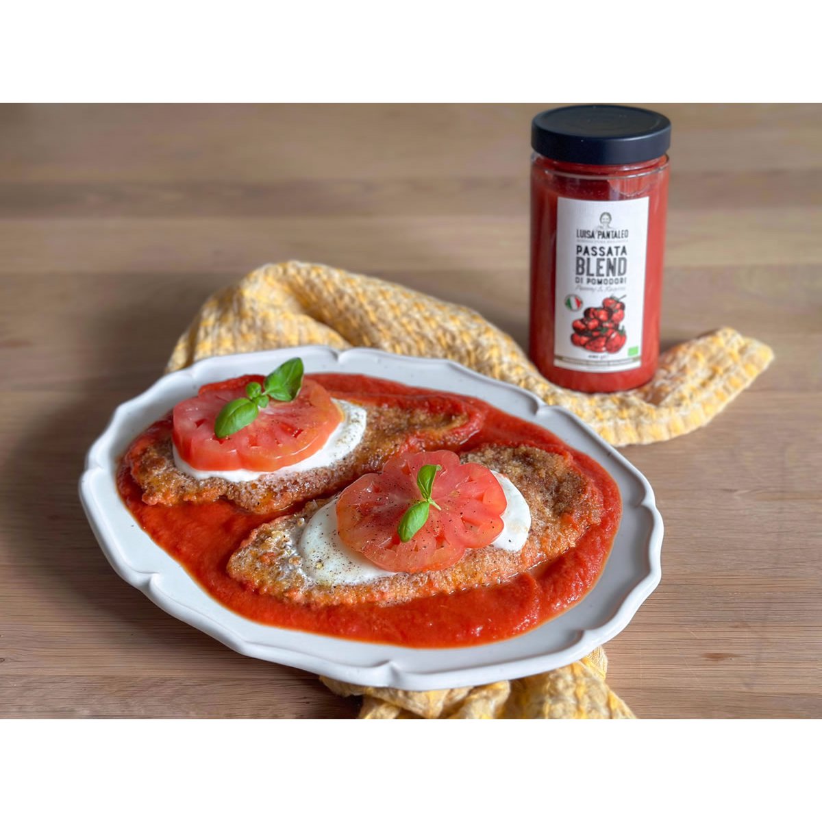 Luisa Pantaleo Passata Mischung aus Bio-Penny- und Regina-Tomaten, hergestellt in Italien