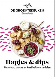 "Vegetable-based snacks and dips cookbook featuring a variety of healthy, colorful recipes."