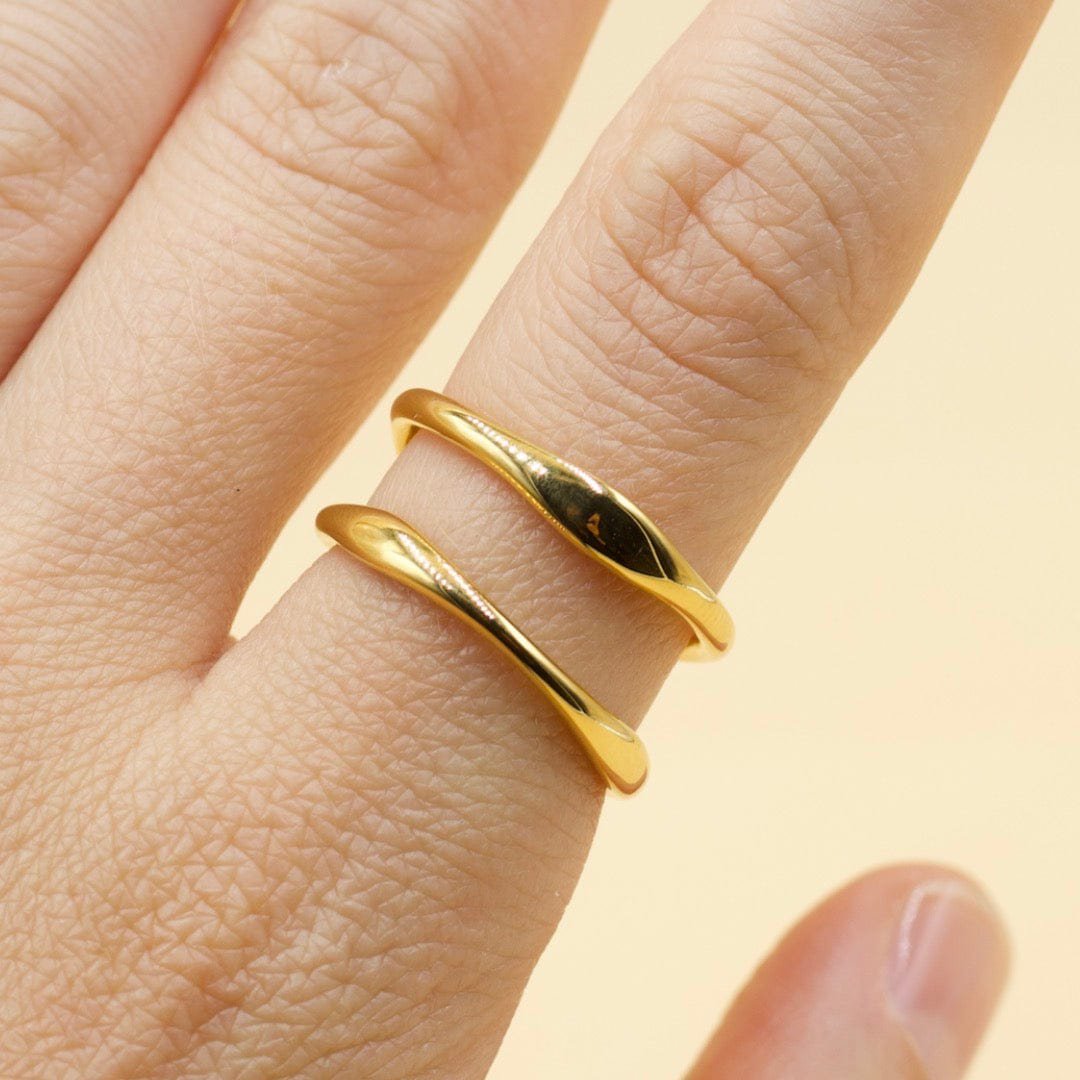 Ahoah - Anillos de doble capa