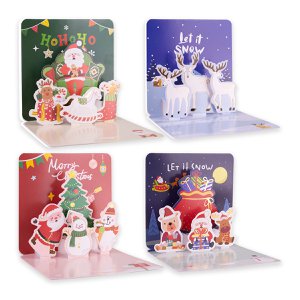 Wenskaart in XMAS-design