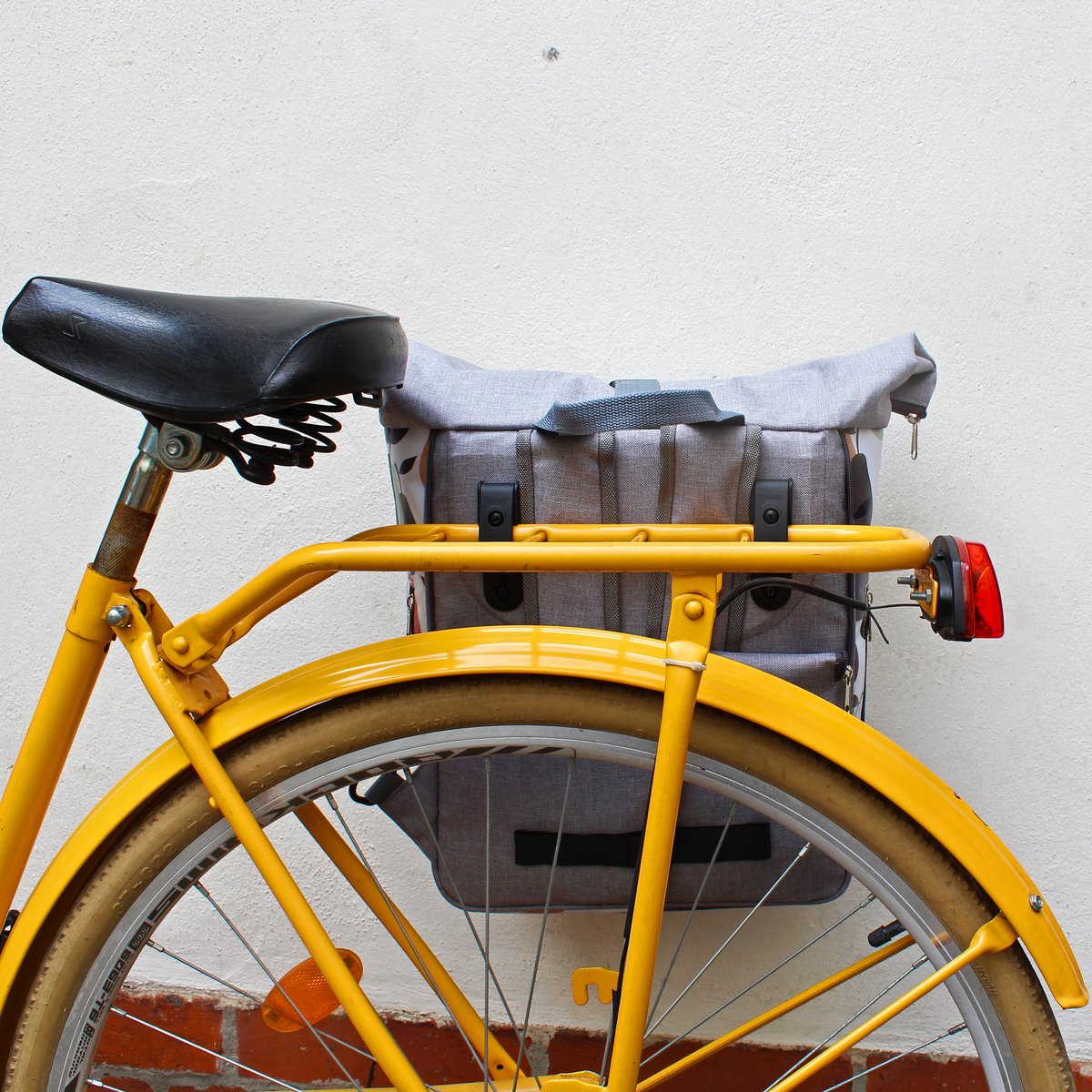 Combinación de bolsas para bicicletas / estante de equipaje de mochila - Peras
