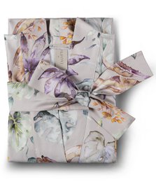 Badekåbe Kimono Flora Costera Mandel