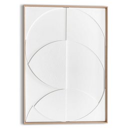 Relief Wandbild Reliefbild Compass 70x50