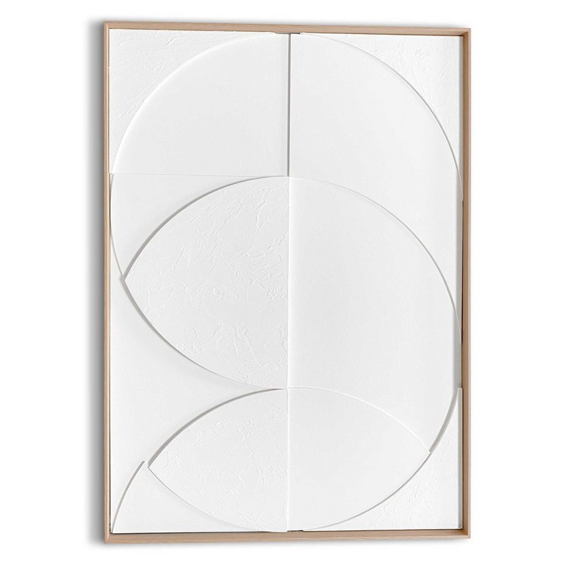Relief Wandbild Reliefbild Compass 70x50