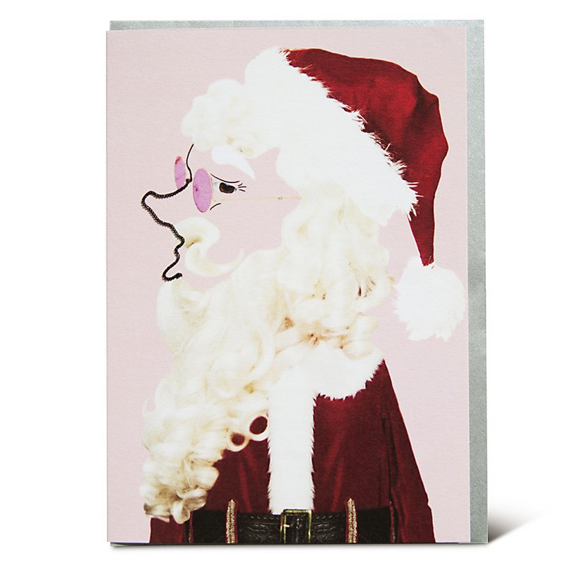 Biglietto di auguri di Babbo Natale